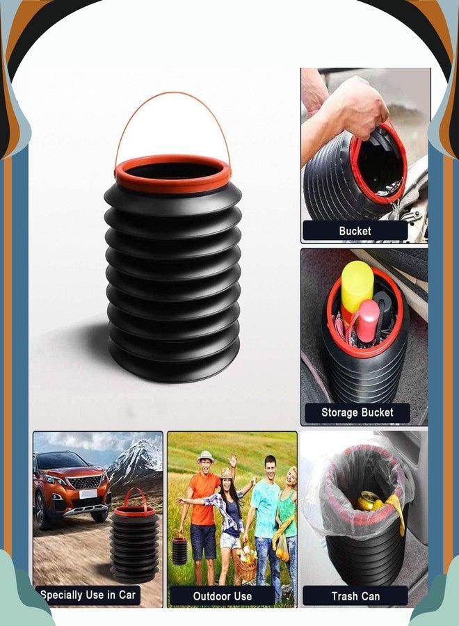Drumstone ( 𝟏𝟔 𝐘𝐄𝐀𝐑 𝐖𝐀𝐑𝐑𝐀𝐍𝐓𝐘 Foldable Dustbin: Expandable, Durable Waste Bin for Efficient Space Management Collapsible Trash Bin for Home, Office & Kitchen Use - Image 5