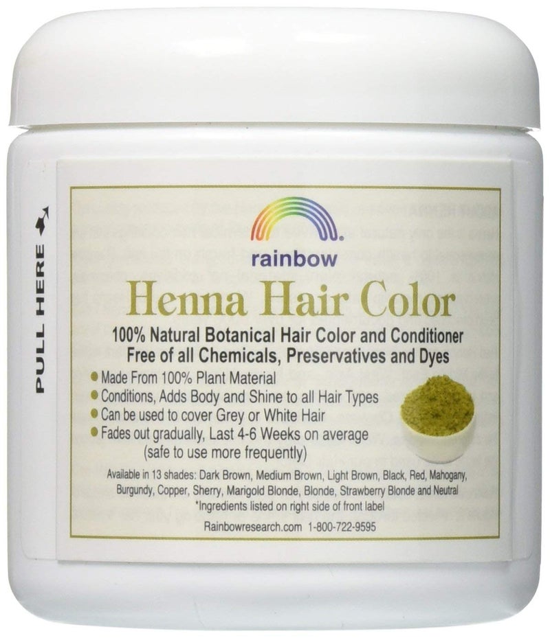 RAINBOW RESEARCH HENNA,PERSIAN LIGHT BROWN, 4 OZ Pack of 2 - Image 2