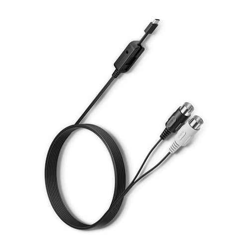 CME C2MIDI Pro - Dual-Purpose USB-C MIDI Cable with Filter, Mapper & Router - Plug & Play USB-to-MIDI Interface - Smart Standalone MIDI Cable with 32-Bit Processor - Image 1