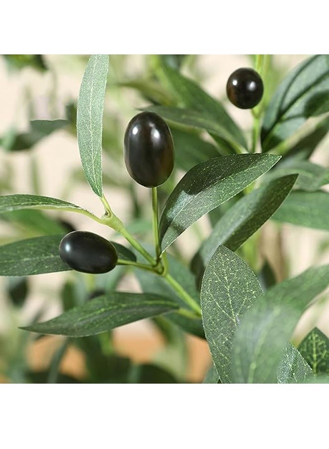 keke Decorative Faux Plant for Indoor & Outdoor Use, Realistic Greenery for Home, Office, Living Room, Patio or Entryway Decor 120CM - Image 4