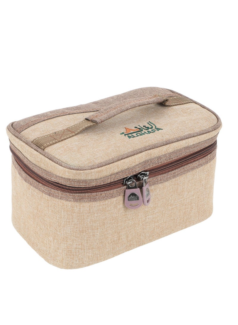ALGHAFA Spice Box Bag, 6pcs, 450ml, Wooden Color, 6pcs, from Al Ghafa  - Image 3
