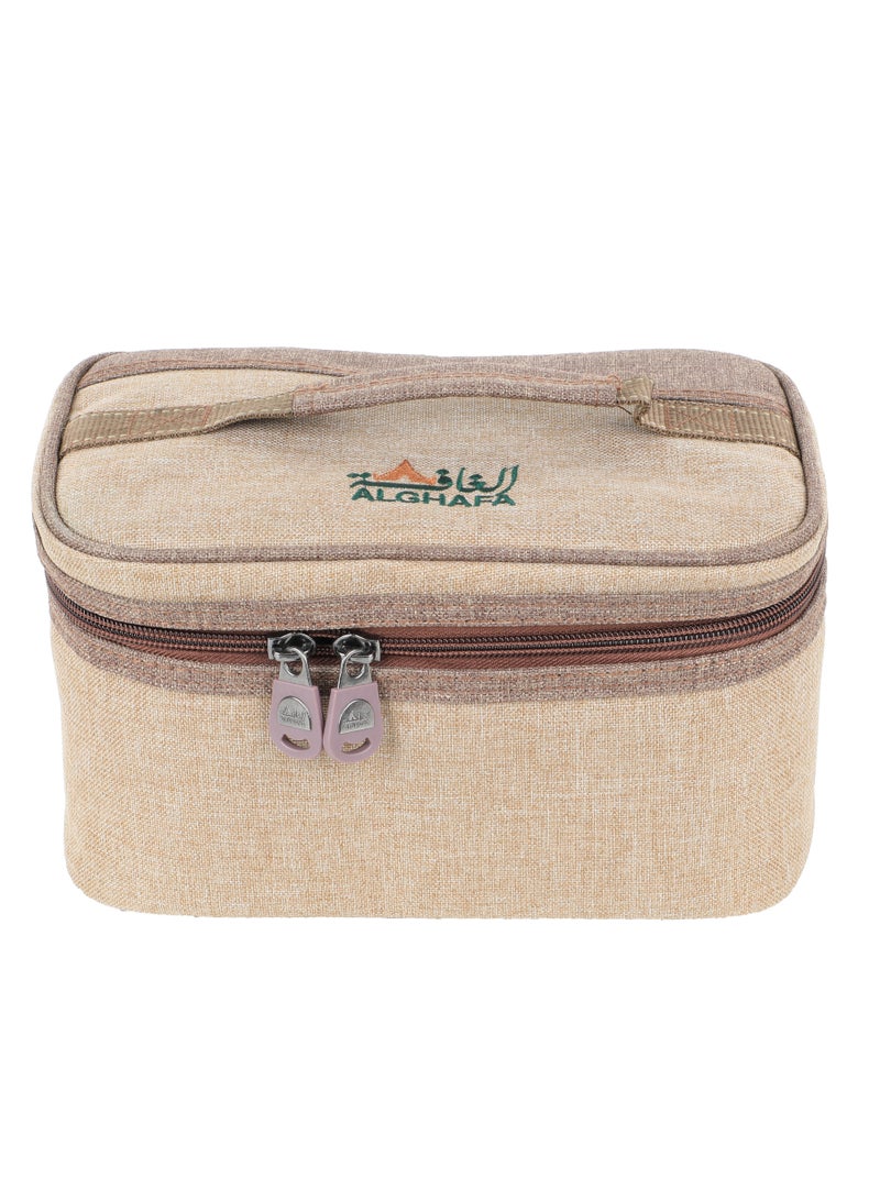 ALGHAFA Spice Box Bag, 6pcs, 450ml, Wooden Color, 6pcs, from Al Ghafa  - Image 2