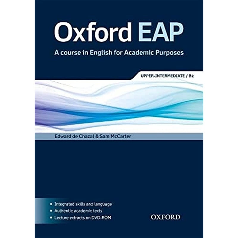Oxford EAP UpperIntermediateB2 Students Book and DVDROM Pack