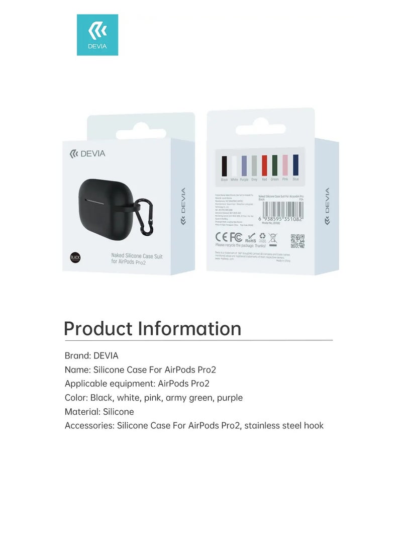 devia - Devia - Silicone for Apple AirPods Pro (2022) (All New 2nd Gen) - purple - Image 1