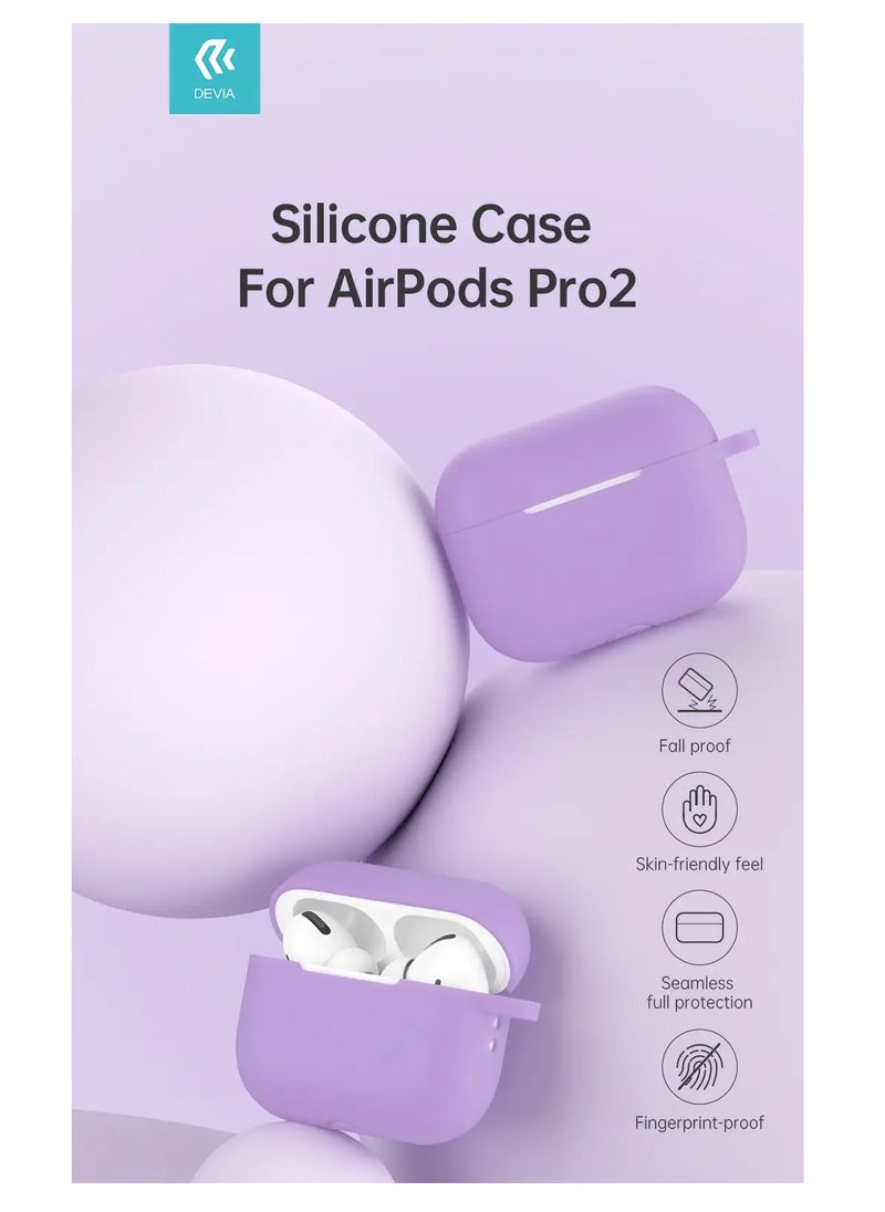 devia - Devia - Silicone for Apple AirPods Pro (2022) (All New 2nd Gen) - purple - Image 1