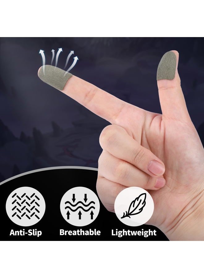ENPOINT Ultra-Thin Touch Screen Stickers for Gloves, Pack of 10 Motorcycle Gloves Touchscreen Stickers, Sensitive Mobile Gaming Accessories for PUBG Call of Duty Mobile Legends - Image 2