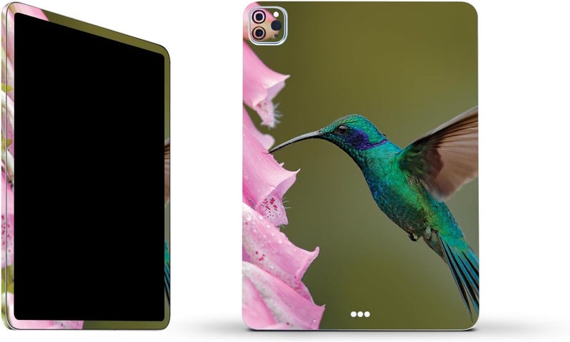 مايتي سكينز غلاف فينيلي قوي من MightySkins متوافق مع Apple iPad Pro 11" M2 الجيل الرابع (2022) - تصميم Hummingbird | واقي، متين، وفريد من نوعه | سهل التطبيق | مصنوع في الولايات المتحدة الأمريكية - Image 1