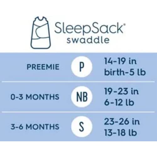 HALO 100% Cotton Sleepsack Swaddle, 3-Way Adjustable Wearable Blanket, TOG 1.5, Floppy Friends, Newborn, 0-3 Months - Image 3