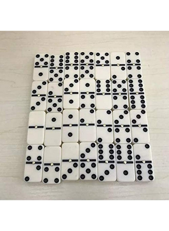 بلس بوينت مجموعة دومينو بلس بوينت، مكعبات دومينو مزدوجة بستة نقاط مع حقيبة حمل، مجموعة من 28 قطعة، مناسبة من 2 إلى 4 لاعبين للبالغين - (متعددة الألوان، مكعبات دومينو) - Image 5