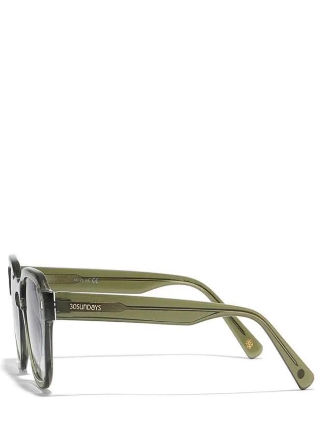 30Sundays 30Sundays HAMPTON Men's Sunglasses, Green