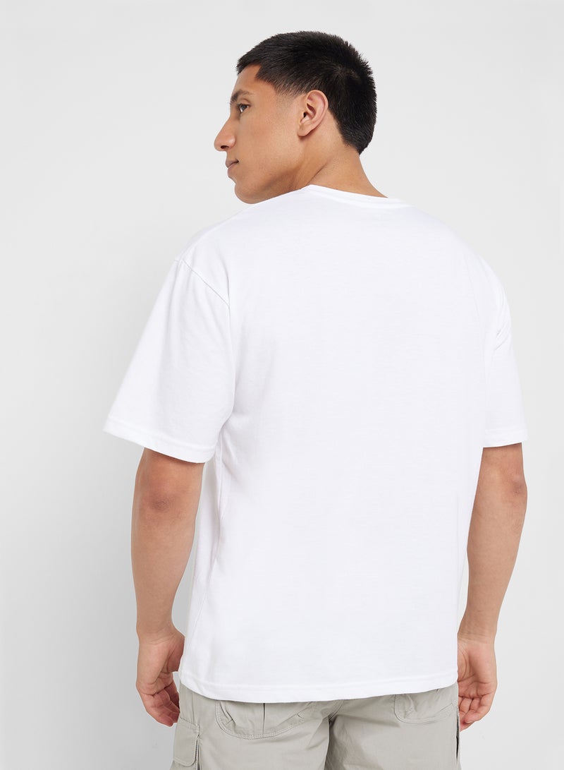 Seventy Five Graphic Print Oversized T-Shirt - Image 2