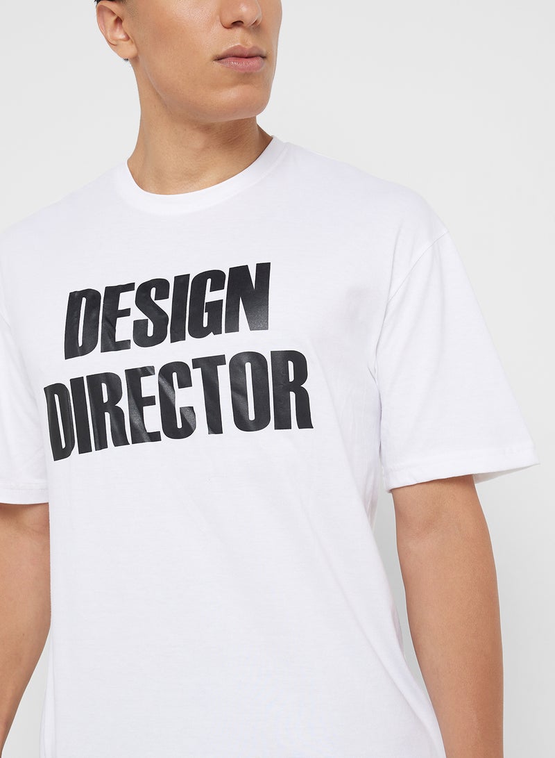 Seventy Five Graphic Print Oversized T-Shirt - Image 3