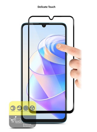 واقي شاشة من الزجاج المقوى بالغراء كامل السطح E2E فاخر لهاتف Honor X7a 5G شفاف - view 5
