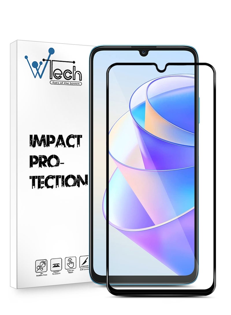 Wtech Premium E2E Full Surface Full Glue Tempered Glass Screen Protector For Honor X7a 5G Clear - Image 1