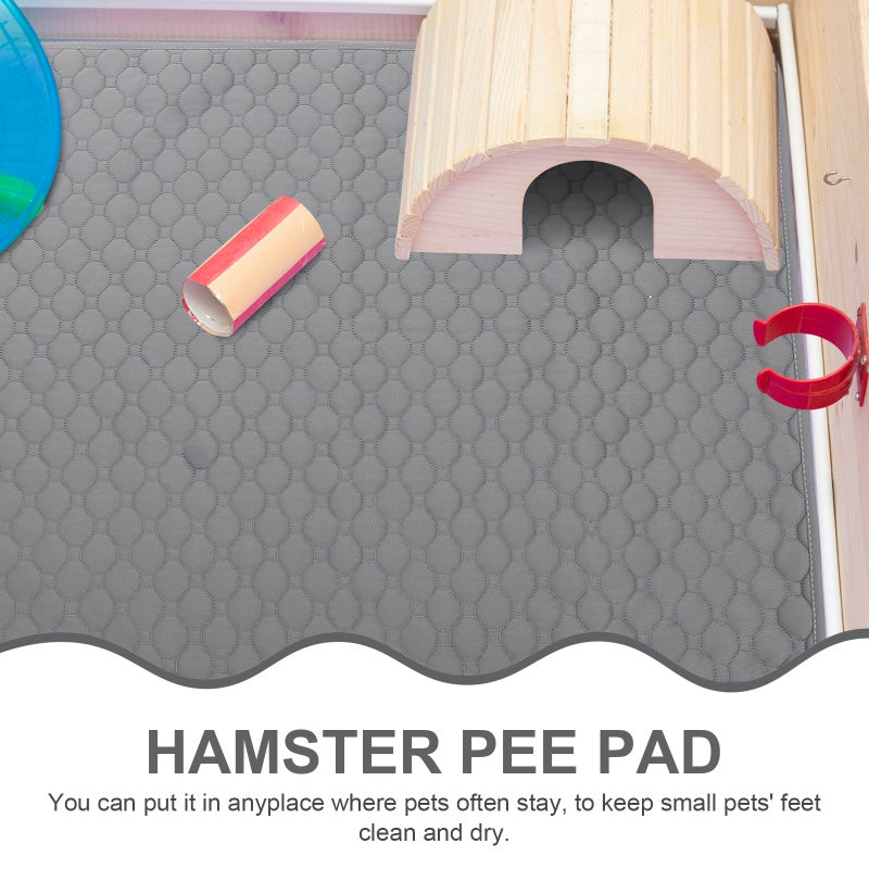Hamster Liner Comfortable Pet Training Mat Washable Hamster Pee Pad - Image 5