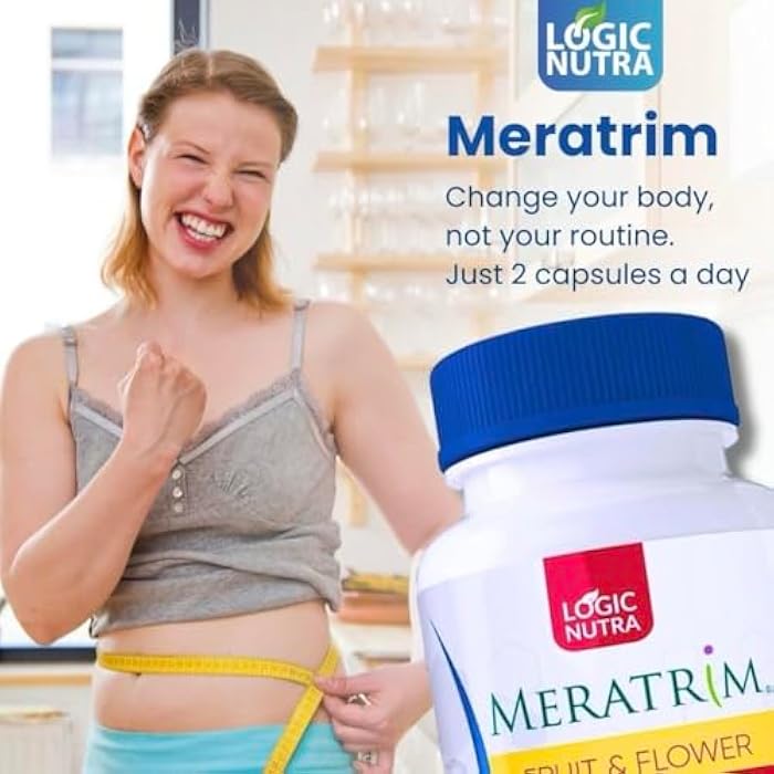 Logic Nutra Meratrim Proprietary Blend 400 mg - Garcinia Mangostana (Fruit Rind) Extract - Stimulant Free - 60 Vegetable Capsules - Image 5