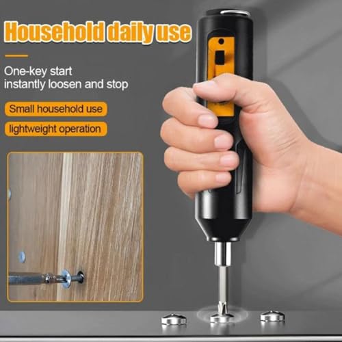 NEWDRU FixIt Pro Rechargeable Electric Screwdriver Kit - 47 Precision Bits | 3.7V Lithium Battery, High Torque, Portable DIY & Repair Tool - Image 4
