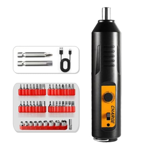 NEWDRU FixIt Pro Rechargeable Electric Screwdriver Kit - 47 Precision Bits | 3.7V Lithium Battery, High Torque, Portable DIY & Repair Tool - Image 1
