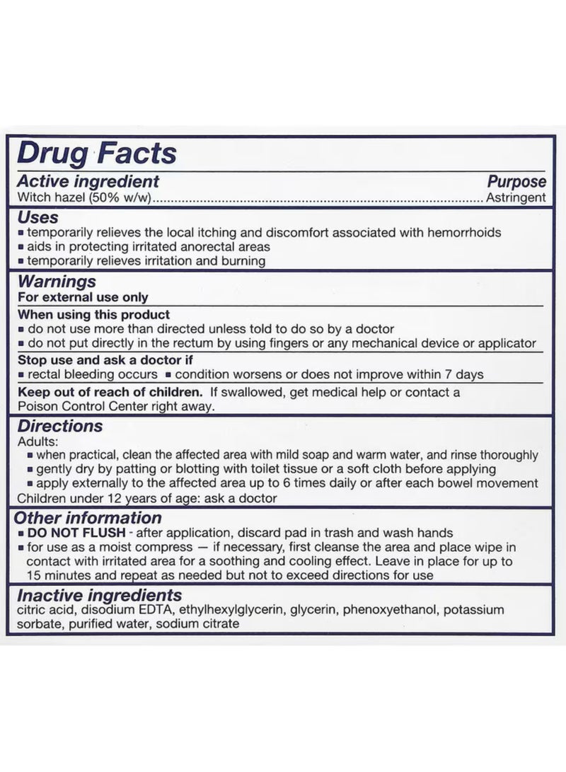 Tucks Medicated Cooling Pads, 100 Pads - Image 3