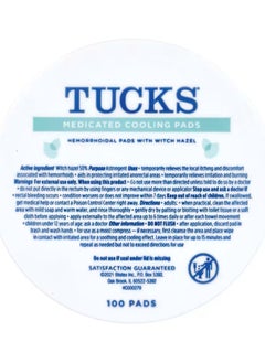 Tucks Tucks, Medicated Cooling Pads, 100 Pads  - Image 2