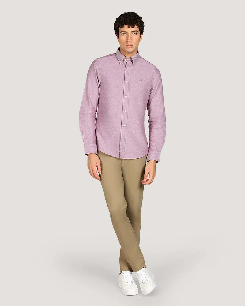 غانت قميص أكسفورد كلاسيك نحيف