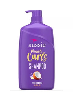 Aussie Aussie Miracle Shampoo for Curly Hair with Coconut Oil and Jojoba Oil - 900 ml  - Image 1