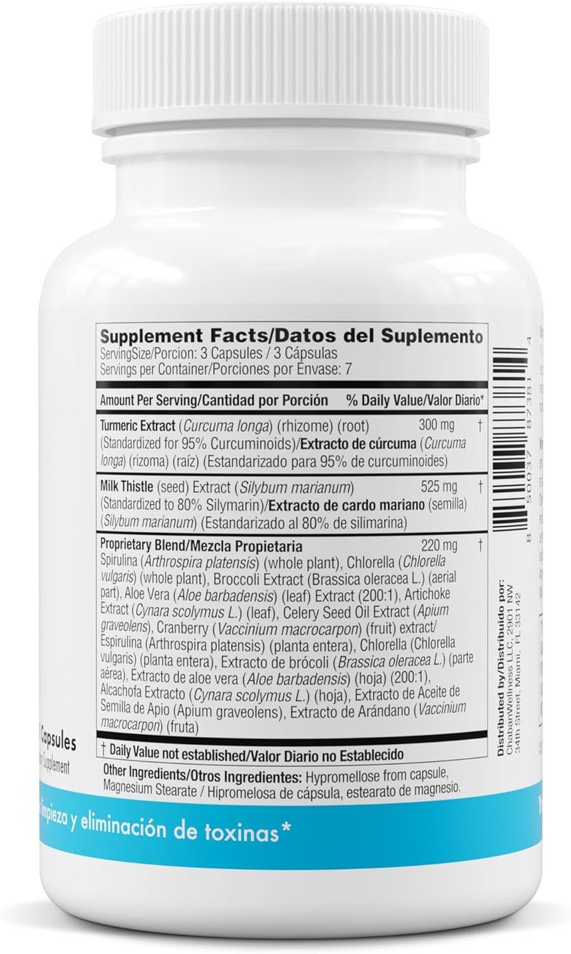 Yes You Can Natural Detox Pills  Diuretic Cleanse with Electrolytes  Vitamins  Helps with Water Retention  GlutenFree 21 Capsules - Image 2