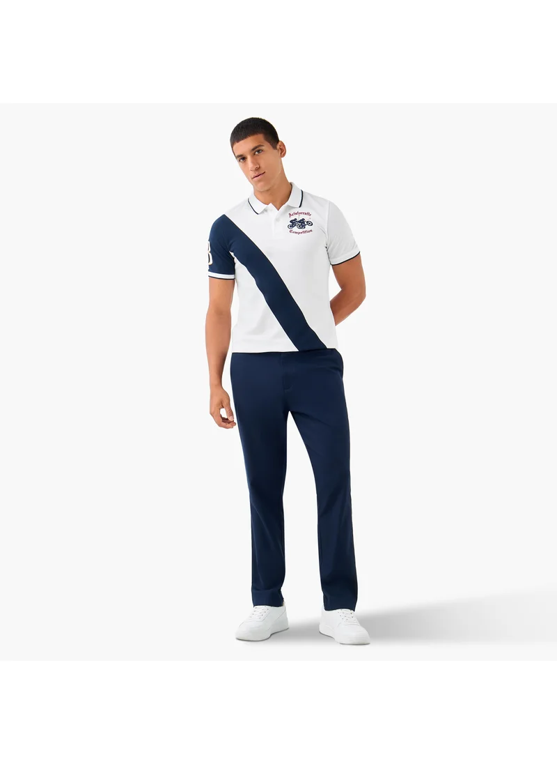 سبلاش فيڤ Embroidered Polo T-shirt