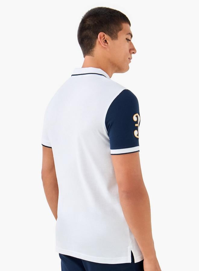 سبلاش فيڤ تيشيرت بولو مطرز - Image 3