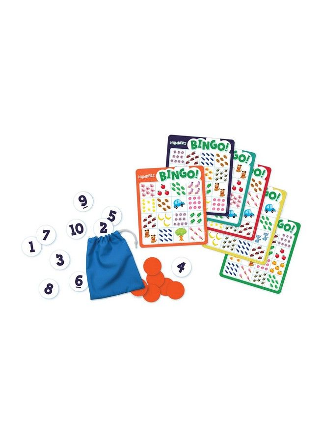 Peaceable Kingdom Numbers Bingo Counting And Number Recognition Game For Kids Ages 4 Years And Up - Image 3