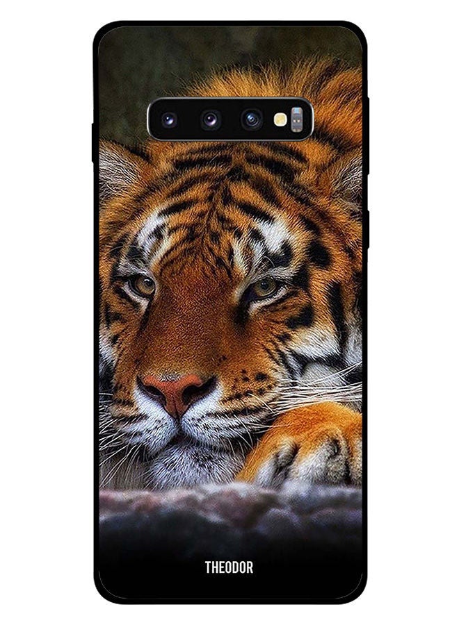 Theodor Protective Case Cover For Samsung Galaxy S10 Plus Tiger - Image 1