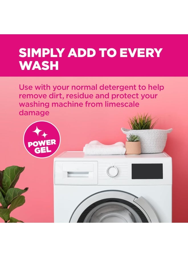 Stardrops The Pink Stuff Miracle Power Limescale Gel (1L) - Prevent Limescale and Odours in Your Washing Machine - Vegan Friendly and Hard Water Softener - Image 3