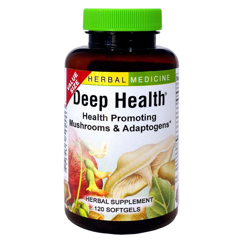 HERBS ETC. Herbs Etc Deep Health Daily Use Adaptogen Supplement Aids Immune Health Energy with Reishi Mushroom 120 Softgels 120 Servings - Image 3