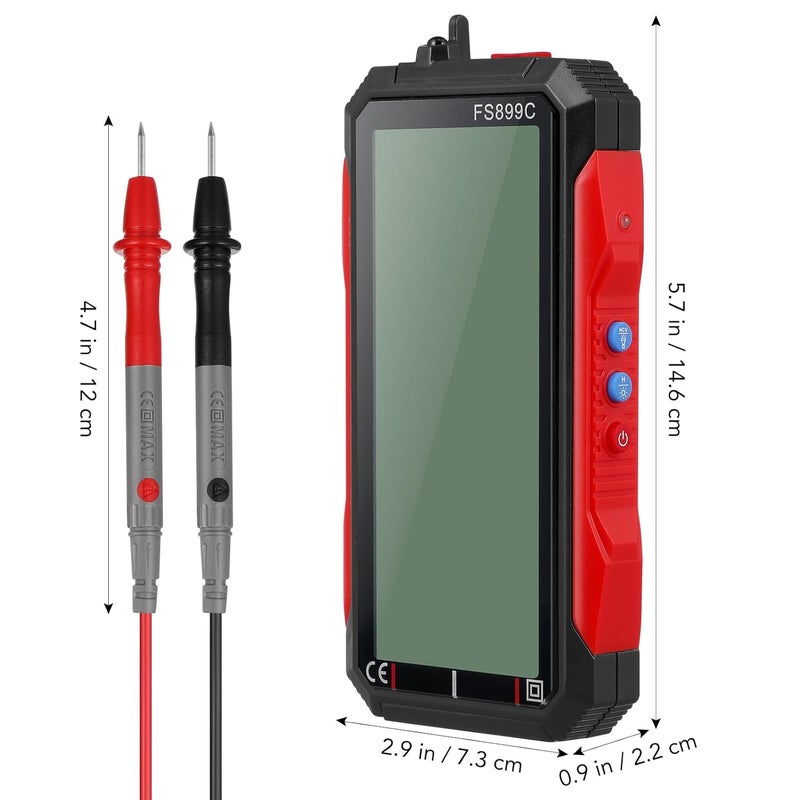 LIFKOME Digital Multimeter Rechargeable Large Screen Volt Ohm Tester True Measurement Automatic Voltage Electrical Tester for Electricians and Technicians - Image 2