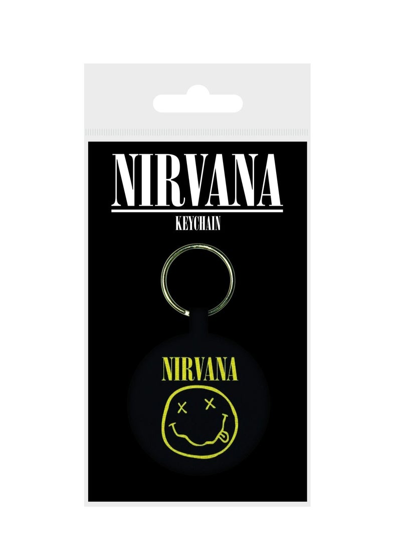 Pyramid International Nirvana (Smiley Woven Keychains Multi) One Size