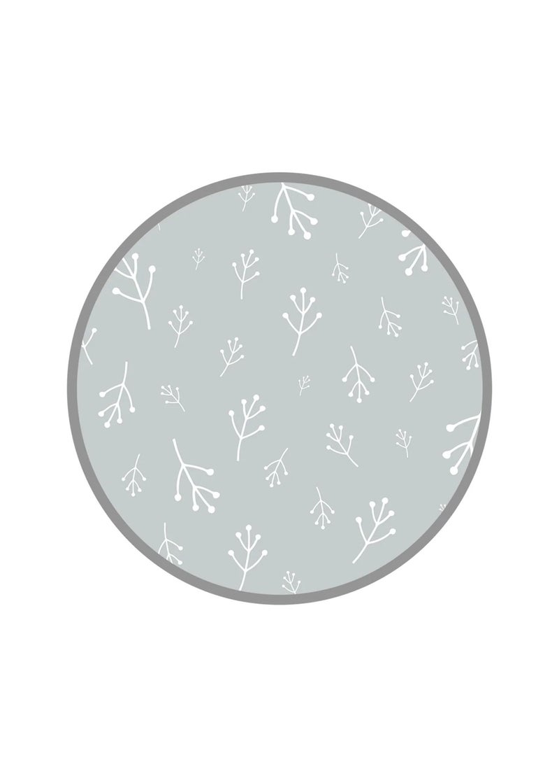 Dreamgenii - Dreamgenii Nursing Breastfeeding Pillow - Grey Floral - Image 1