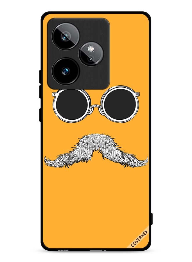 Covernex Realme GT 7T 5G Protective Case Cover Glasses And Mustache Art
