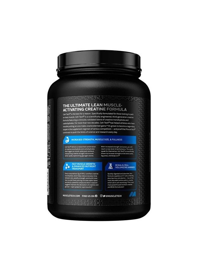 MuscleTech - Creatine Monohydrate Powder | MuscleTech Cell-Tech Creatine Powder | Post Workout Recovery Drink | Muscle Builder for Men & Women | Musclebuilding Creatine Supplements | Fruit Punch, 6 lbs (56 Serv) - Image 1