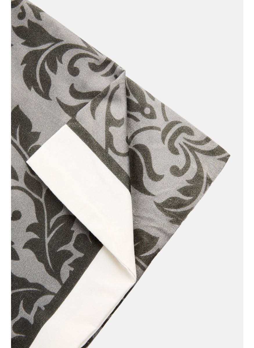 Bebe Home 4 Pieces Floral Pattern Soft And Rich Flat Sheet With Pillow Case Set, Multicolor  - Image 3