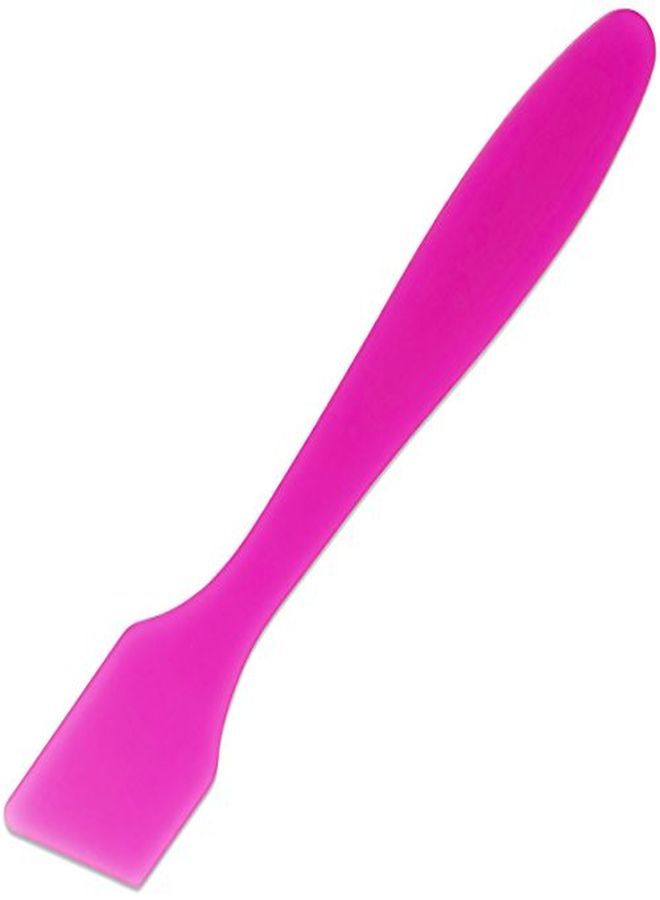 Pana Usa (10 Pieces) 7.35" Pink Large Flexible Mixing Spatula Reusable Cosmetic Skin Care Facial Cream Mask Spatula For Mixing And Sampling - Image 3