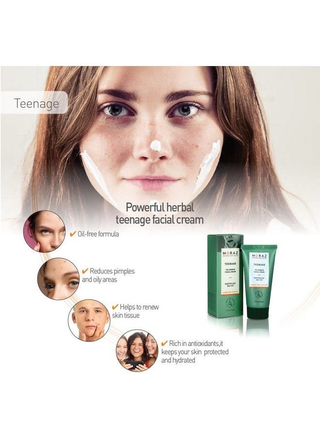 Moraz - Polygonum Face Cream Helps Reduce Teenage Oily Skin Problems Facial Cream Face Moisturizer Common Teenager Oily Skin Treatment 1.7 Fl.Oz (50Ml) - Image 1
