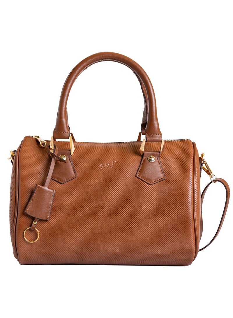 حقيبة يد نسائية فاخرة من الجلد الأصلي