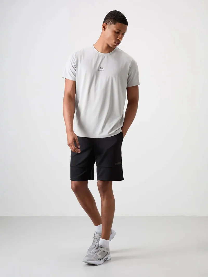 TOMMYLIFE TOMMY Men's Solid Sweat Shorts