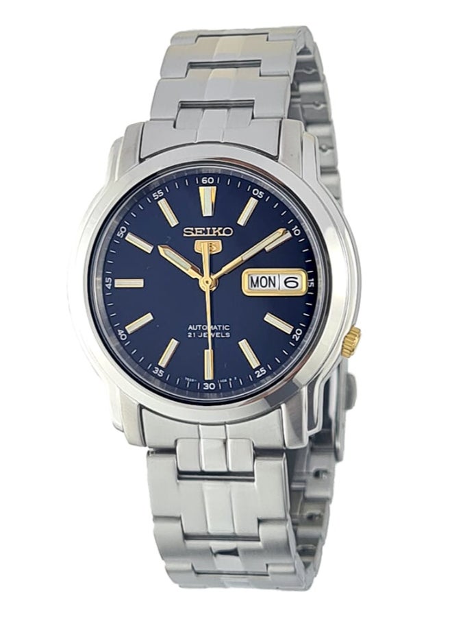 Seiko Classic 21 Jewels 38 mm Stainless Steel Watch for Men SNKL79K1 - Image 1