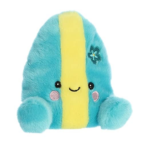Aurora® Adorable Palm Pals™ Fynn Surfboard™ Stuffed Animal - Pocket-Sized Play - Collectable Fun - Blue 5 Inches - Image 2