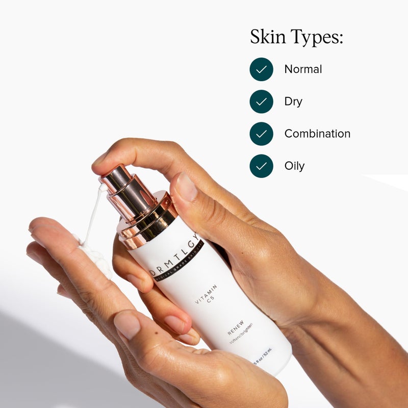 DRMTLGY Vitamin C Moisturizer for Face - 5 Different Types of Vitamin C - Facial Moisturizer for Fine Lines, Wrinkles & Dark Spots (52 ml) - Image 5
