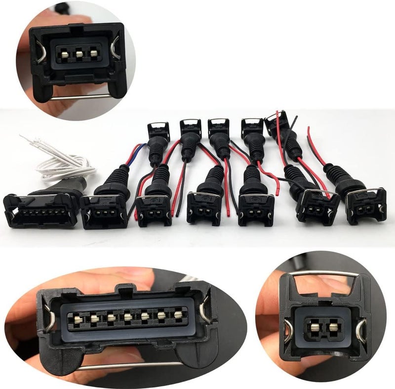 IBVIBV Aokus Fuel Injector Air Flow Meter Throttle Position Sensor Wiring Harness Connector Kit for Nissan 280zx Datsun 280z Maxima - Image 2