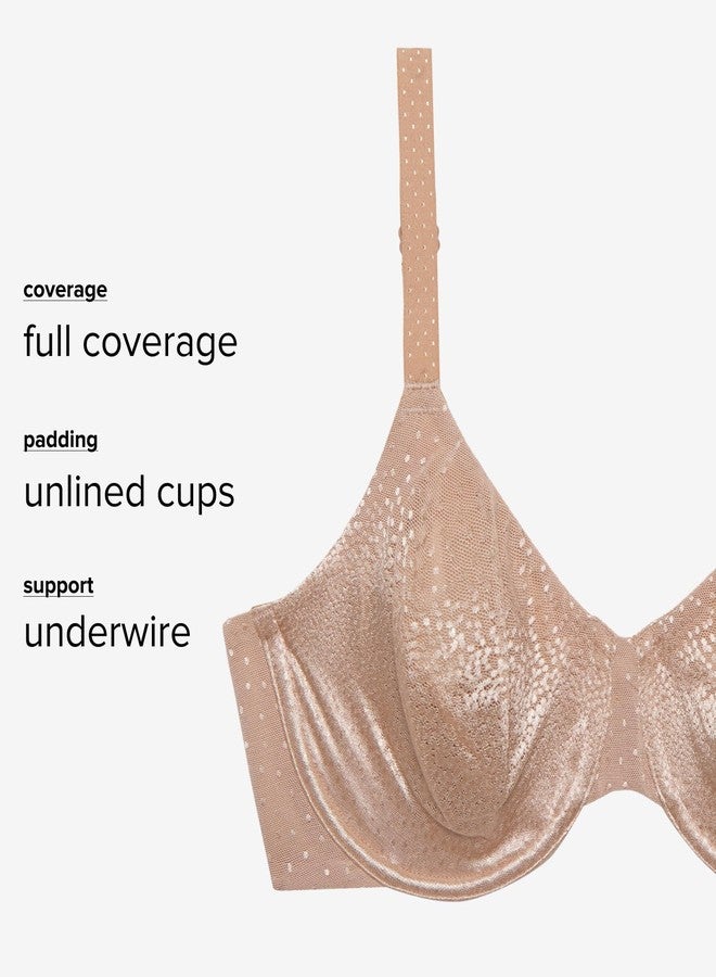 Wacoal Women’s Back Appeal| Non Padded | Wired |Full Cup| Everyday Wear | Plus Size | Comfortable | Full Support Bra - Black(34C) - Image 4
