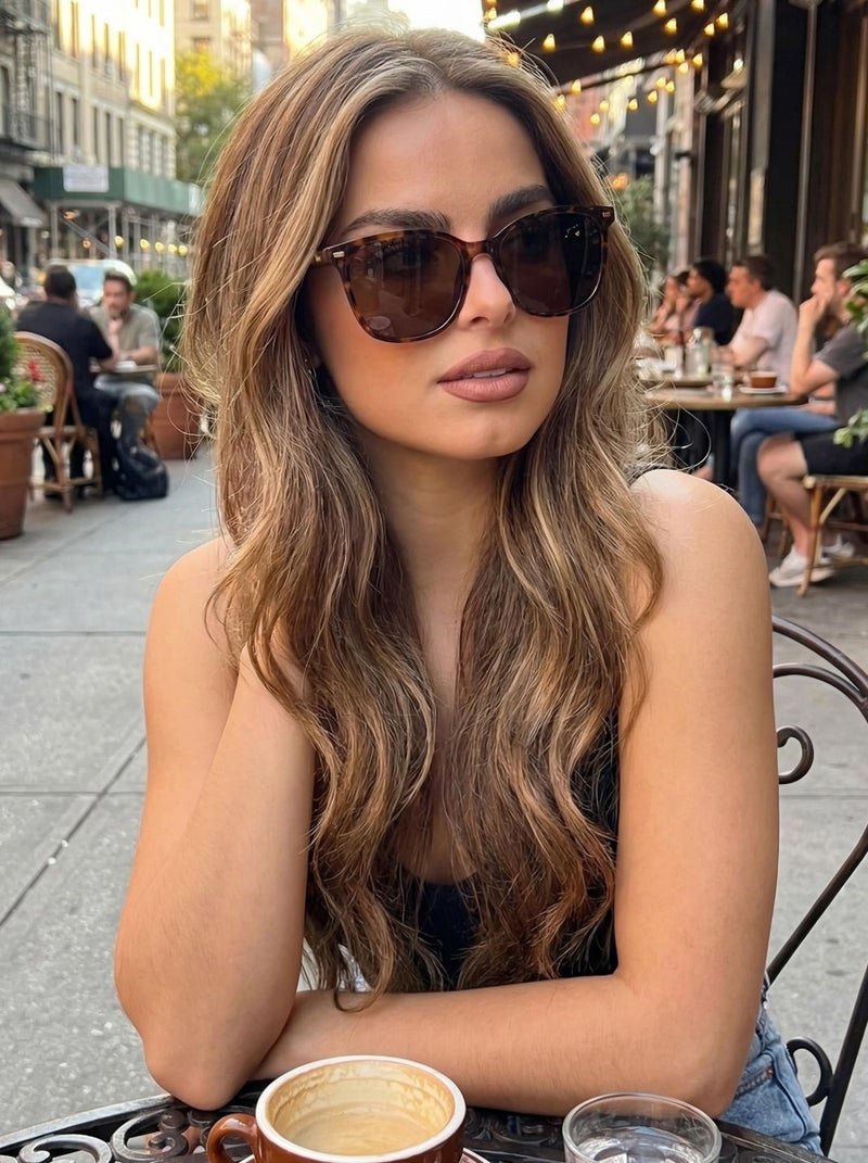 FIMILU 2 Packs Sunglasses for Women Polarized UV400 Protection Lens Big Frame Fashion Glasses Trendy Stylish Shade - Image 3
