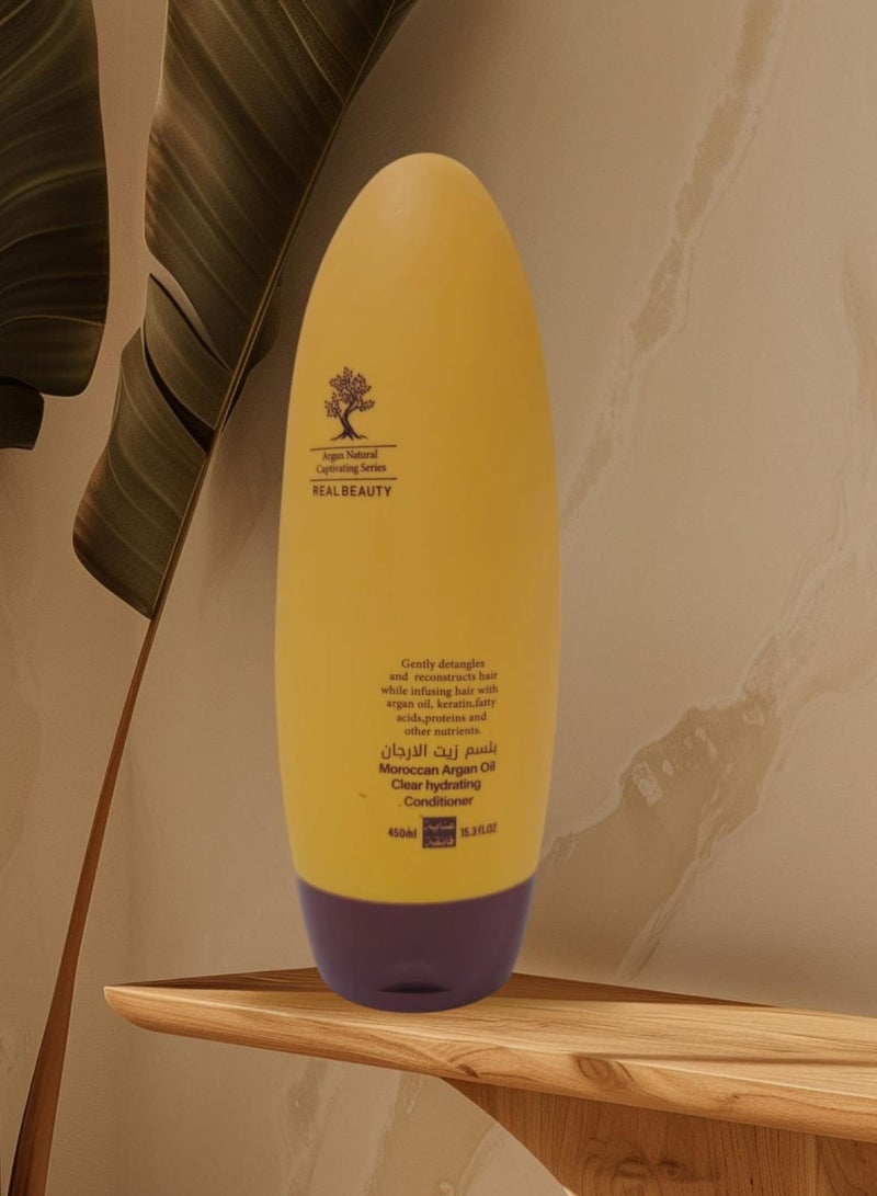REALBEAUTY Moroccan Argan Oil Clear Hydrating Conditioner - Image 1